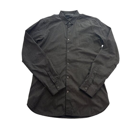 The Kooples Button Up Shirt in Black - Picture 1 of 3